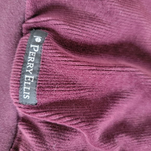 Perry Ellis Portfolio Stretch Corduroy Light Jacket size medium - Picture 5 of 7